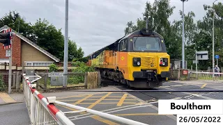 *2 light movements* Boultham Level Crossing (26/05/2022)