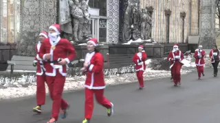 Забег Дедов Морозов на ВДНХ