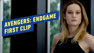 Avengers: Endgame - First Clip (Brie Larson, Chris Evans, Chris Hemsworth) Reaction Video
