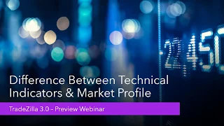 Difference between Technical Indicators and Market Profile