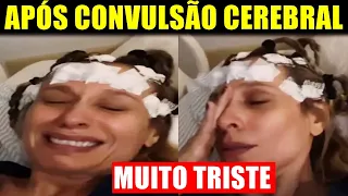 Após CONVULSÃO CEREBRAL, INFEL1ZMENTE, Luísa Mell, aos 43 anos, chora ao dar notícia