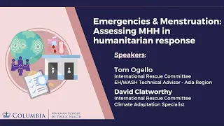 Period Posse Presents: "Emergencies & Menstruation: Assessing MHH in Humanitarian Response"