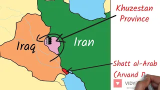 Iran Iraq war - explained in 3 minutes - mini history - 3 minute history for dummies