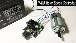 775 motor speed PWM controller (12V-40V 10A) testing