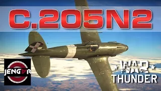 War Thunder Realistic: C.205N2 [Decent]