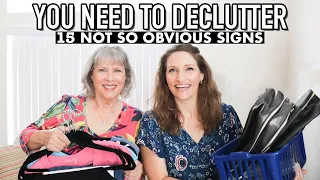 15 Signs You Need to Declutter