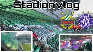 RAPID WIEN 3:0 AUSTRIA WIEN | 342. Wiener Derby 🔥 | Stadionvlog 🏟️