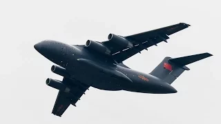 China showcases 200-tonne heavy transport plane