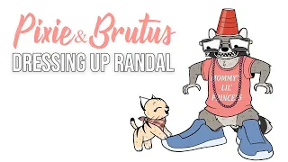 Pixie Plays Dress Up With Randal | Pixie and Brutus Comic Dub