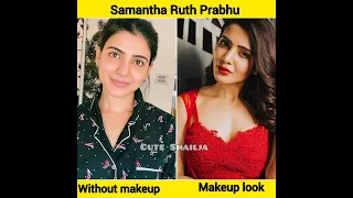 Top 10 south actress "without makeup" 😱🤣 #ytshorts #shorts #viral #status @CuteShailja97