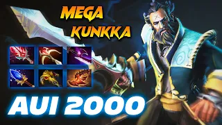 AUI 2000 MEGA KUNKKA - Dota 2 Pro Gameplay [Watch & Learn]