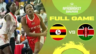 Uganda v Kenya | Full Basketball Game | FIBA Women's AfroBasket 2023 - Qualifiers