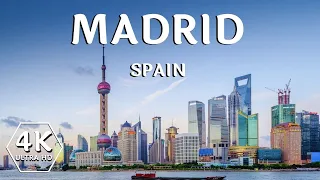 Madrid City in Spain | Spain Drone Footage | 4K UHD