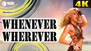 Shakira - Whenever, Wherever (Video) 4K• ULTRA HD (REMASTERED UPSCALE)
