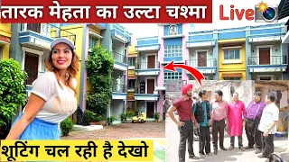 तारक मेहता का उल्टा चश्मा🤓 की live शूटिंग||Film City Tour||Film city mumbai||Live shooting