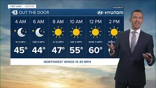 13 First Alert Las Vegas morning forecast | March 24, 2023