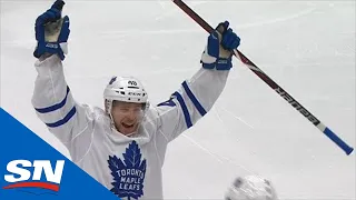 Maple Leafs' Calle Rosen Scores First Career NHL Goal Against Islanders