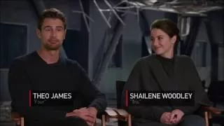 Shailene Woodley & Theo James on DIVERGENT SERIES: ALLEGIANT—Exclusive Interview by Gaia Melikian.