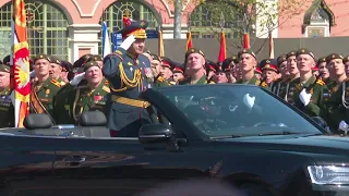 Rehearsal for Victory Day parade held in Moscow