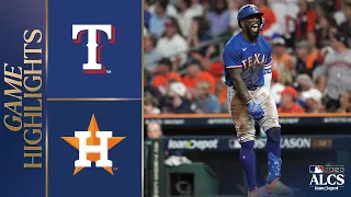 Rangers vs. Astros ALCS Game 7 Highlights (10/23/23) | MLB Highlights