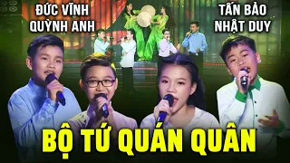 BỘ TỨ QUÁN QUÂN Tấn Bảo, Nhật Duy, Đức Vĩnh, Quỳnh Anh ĐỌ GIỌNG khiến giám khảo MÊ QUẮN QUÉO | THVL