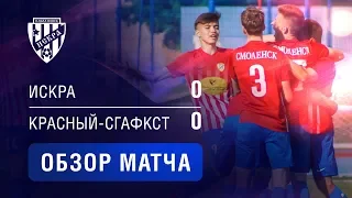 Обзор матча ФК "Искра" (Смоленск) - ФК "Красный-СГАФКСТ" (Смоленск) 0:0