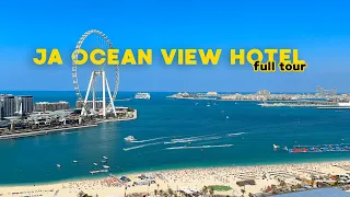 Holidays in Dubai | JA Ocean View Hotel 5* | Exclusive review of the hotel on Jumeirah Beach | 4K