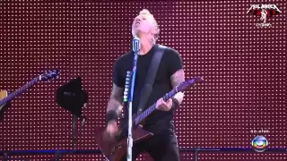 Metallica - James fails to switch guitar sound - Fade to Black - Rock in Rio 2011