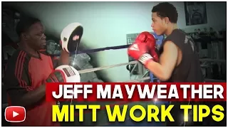 Boxing Mitt Work Tips featuring Jeff Mayweather