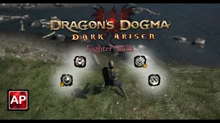 Dragon's Dogma: Dark Arisen - All Fighter Skills (With Upgrades) | AbilityPreview