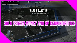 GTA 5 ONLINE - Frozen money and unlimited RP glitch - SOLO FULL tutorial (link in description)