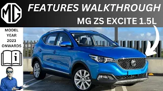 MG ZS Excite 2023 Tutorial -- Quick Handover Feature Walkthrough / User Guide / Owner's Manual