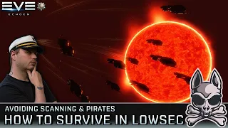 HOW TO SURVIVE IN LOWSEC!! Avoiding Scanning Pirates!! || EVE Echoes