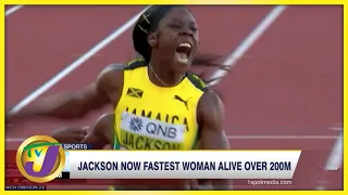 Shericka Jackson now Fastest Woman Alive Over 200m - July 22 2022