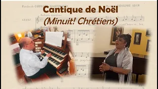 Cantique de Noël (Minuit! Chrétiens) - Cyrene Paparotti (soprano), José Luis Aquino (órgão)