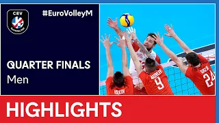 Poland vs. Russia Highlights - #EuroVolleyM