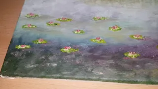 Ninfee di Monet - pittura impressionista. Riproduzione opere d'arte impressioniste e non solo!