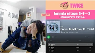 TWICE - Formula Of Love Album / Listening Party (part 3/4) - Reaction