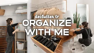ORGANIZE WITH ME 📦 | Organizing Messy Spots, Decluttering & “Pre-Nesting“