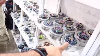 LA TIENDA CON LOS FIDGET SPINNERS MAS IMPRESIONANTES !! - ElChurches VLOG