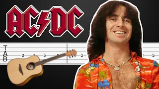 Beating Around The Bush - AC/DC Guitar Tutorial, Guitar Tabs, Guitar Lesson