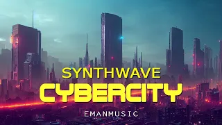 Futuristic Synthwave Instrumental Background Music For Videos / Cybercity by EmanMusic
