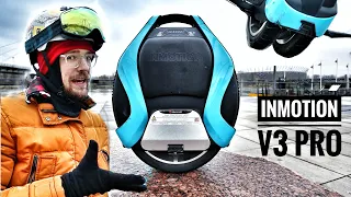 InMotion V3 Pro Electric Unicycle Review - Is it easier to learn riding on two wheels?