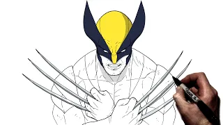 How To Draw Wolverine | Step By Step | Marvel