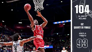 Olimpia Milano - Trento G2 Highlights