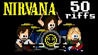50 Nirvana Riffs on 8-bit
