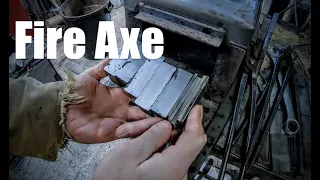 Forging A Damascus Fire Axe