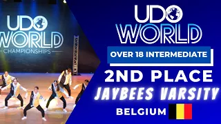 UDO World Street Dance Championships | OVER 18 INTERMEDIATE 2ND PLACE | JayBeeS Varsity - Belgium🇧🇪