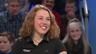 Laura Dahlmeier bei Blickpunkt Sport