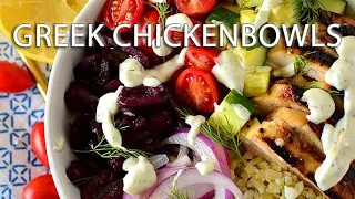 Greek Chicken Bowls